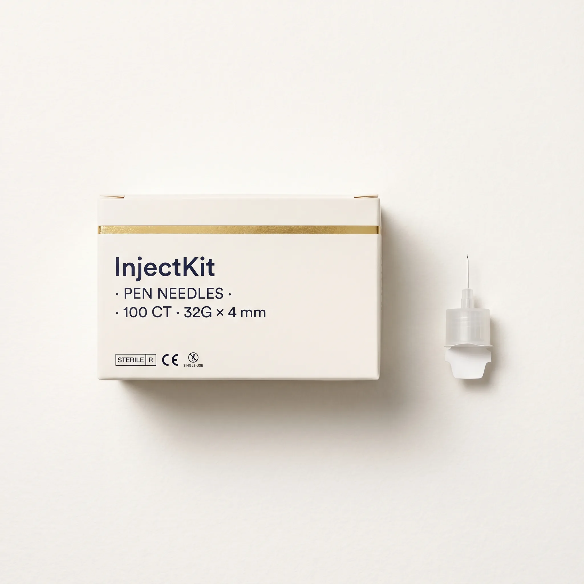 Pen Needles 32G × 4mm (100-pack)