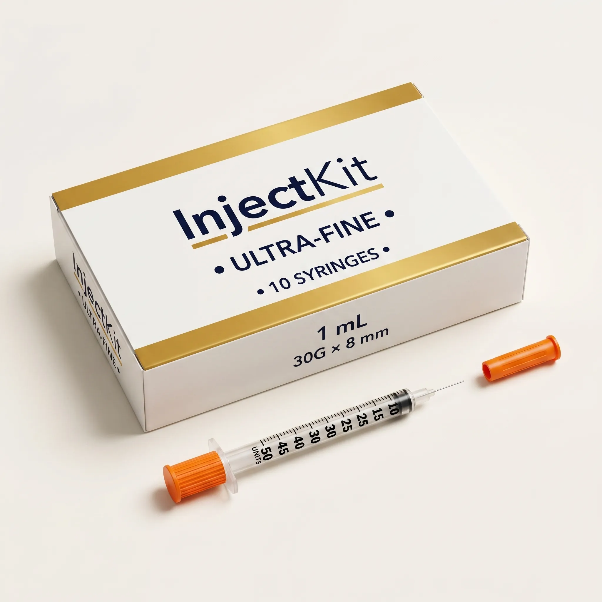 30G x 6mm Sterile Syringes