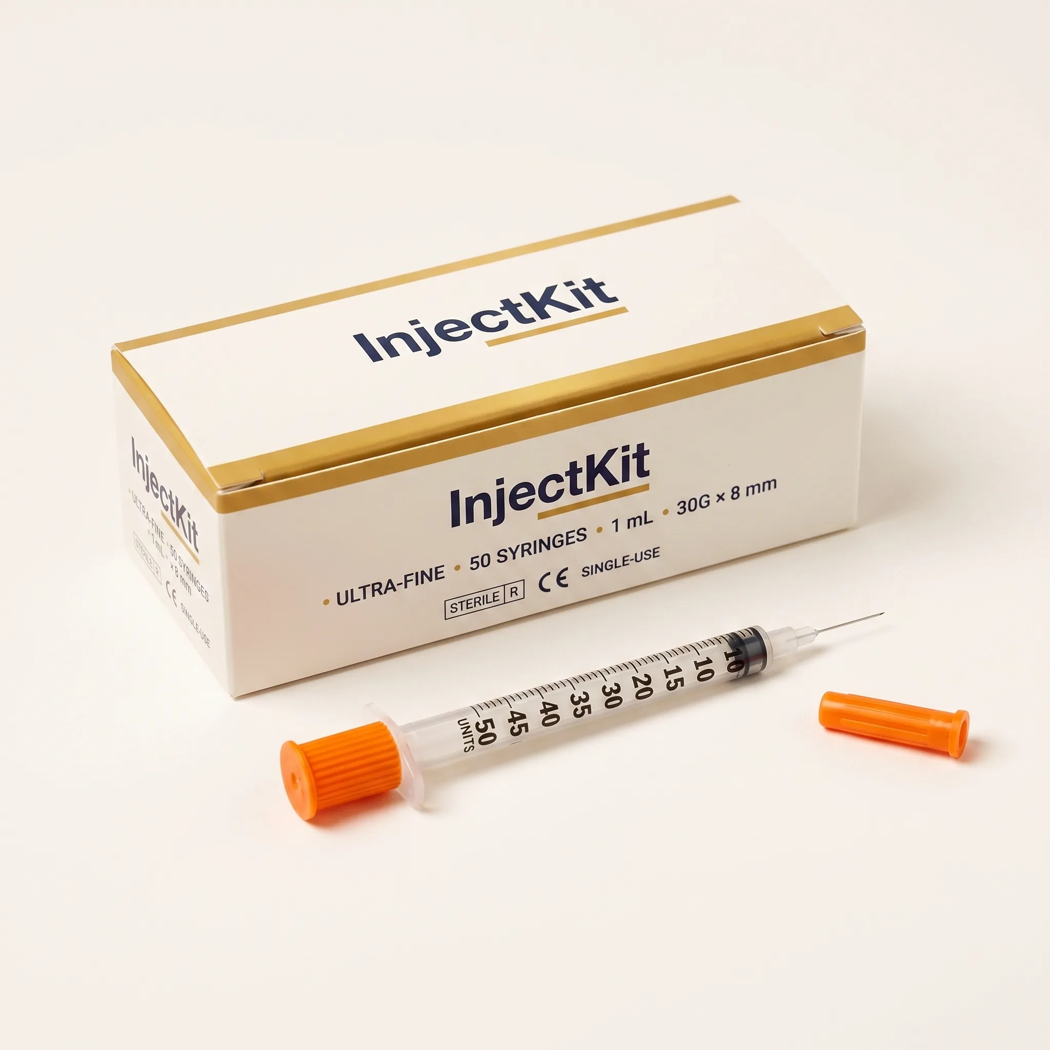 30G x 6mm Sterile Syringes