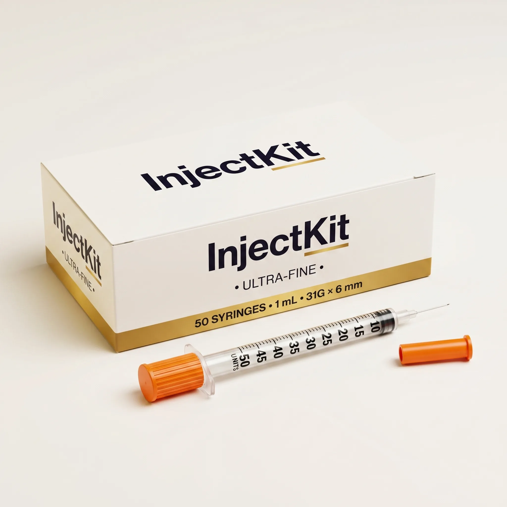 31G x 6mm Sterile Syringes